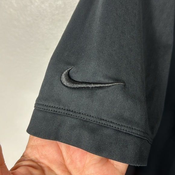 Nike Golf Tour Performance Polo Shirt Men's XL Black EUC Short Sleeve - Picture 7 of 11